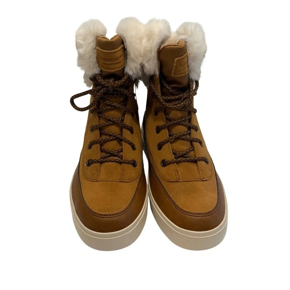 Koolaburra by UGG Women’s Ryanna Suede boots Chestnut Sz 6 NEW